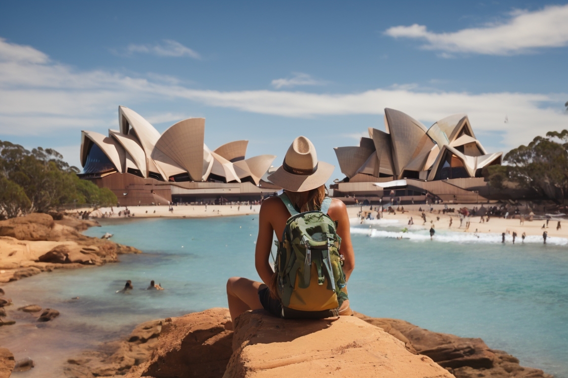 オーストラリア ワーホリ バックパッカーのイメージ by leonardo