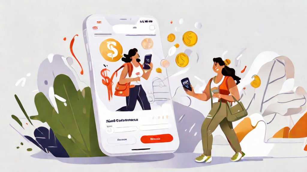 cashbackを受ける女性の画像 by leonardo.ai